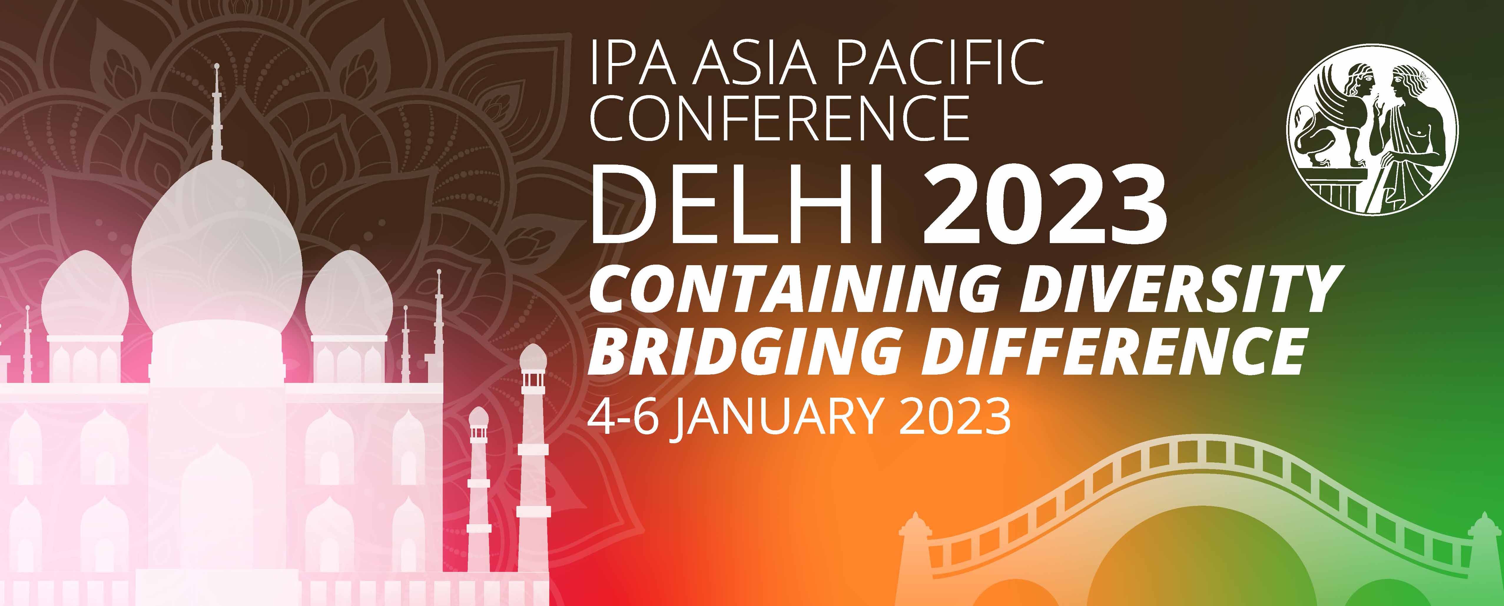 Display event IPA AsiaPacific Conference 2023